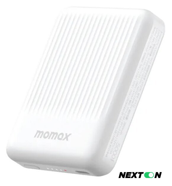 Внешний аккумулятор Momax Q.MAG Minimal IP122 5000mAh (белый) - Изображение №1 — Интернет-магазин Nexton