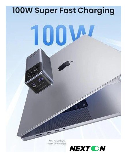 Внешний аккумулятор Ugreen PB724 12000mAh (серый) - Изображение №2 — Интернет-магазин Nexton