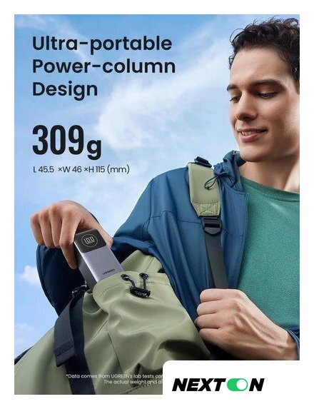 Внешний аккумулятор Ugreen PB724 12000mAh (серый) - Изображение №8 — Интернет-магазин Nexton