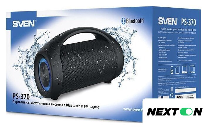 Беспроводная колонка SVEN PS-370 - Изображение №15 — Интернет-магазин Nexton