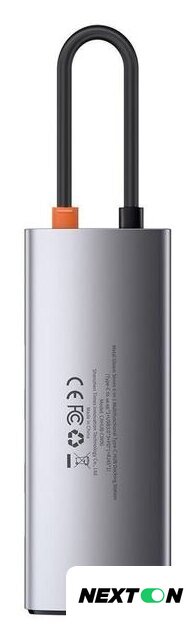 Док-станция Baseus Metal Gleam Series 6-in-1 Multifunctional USB Type C CAHUB-CW0G - Изображение №2 — Интернет-магазин Nexton