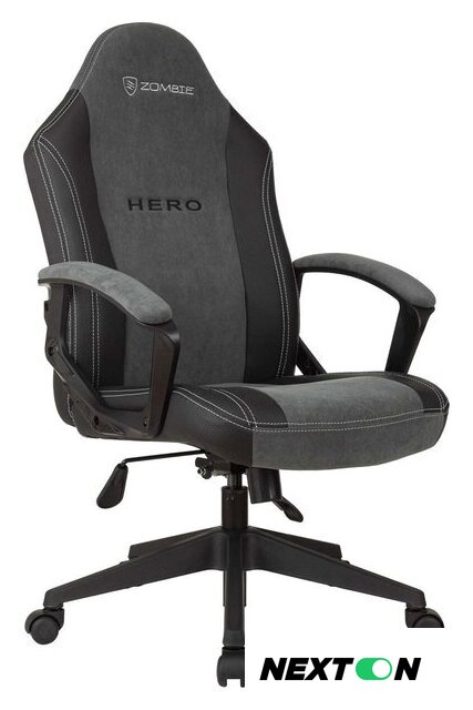 Игровое (геймерское) кресло Бюрократ Zombie Hero (серый) - Изображение №1 — Интернет-магазин Nexton