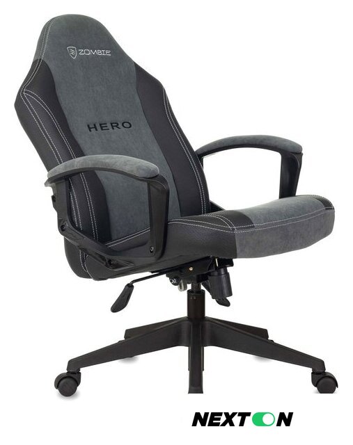 Игровое (геймерское) кресло Бюрократ Zombie Hero (серый) - Изображение №11 — Интернет-магазин Nexton