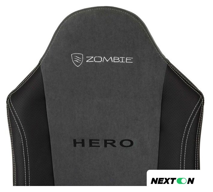 Игровое (геймерское) кресло Бюрократ Zombie Hero (серый) - Изображение №7 — Интернет-магазин Nexton