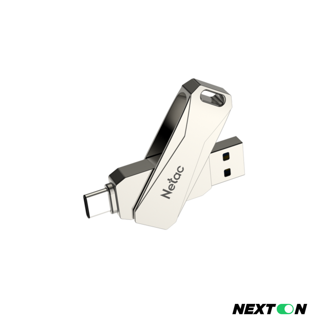 USB Flash Netac U782C USB3.0+TypeC Dual 512GB - Изображение №4 — Интернет-магазин Nexton