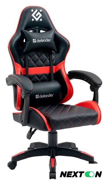 Игровое (геймерское) кресло Defender Codec (черный) - Изображение №1 — Интернет-магазин Nexton