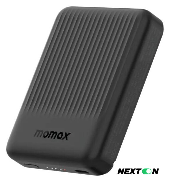 Внешний аккумулятор Momax Q.MAG Minimal IP122 5000mAh (черный) - Изображение №1 — Интернет-магазин Nexton