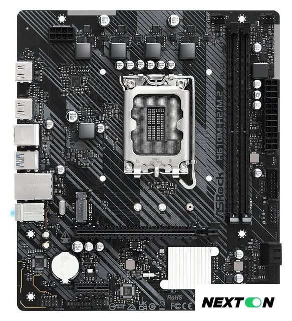 Материнская плата ASRock H610M-H2/M.2 - Изображение №1 — Интернет-магазин Nexton