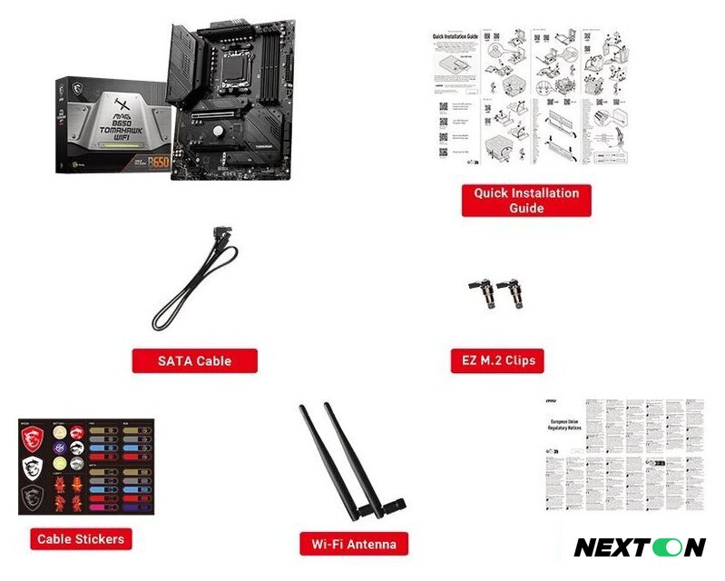 Материнская плата MSI MAG B650 Tomahawk WiFi - Изображение №2 — Интернет-магазин Nexton