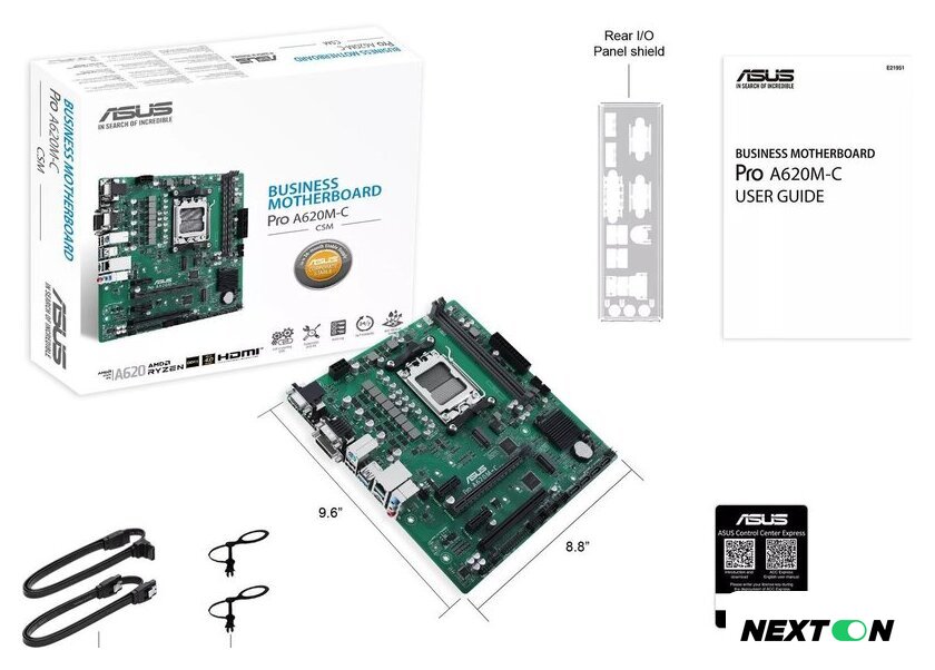 Материнская плата ASUS PRO A620M-C-CSM - Изображение №8 — Интернет-магазин Nexton