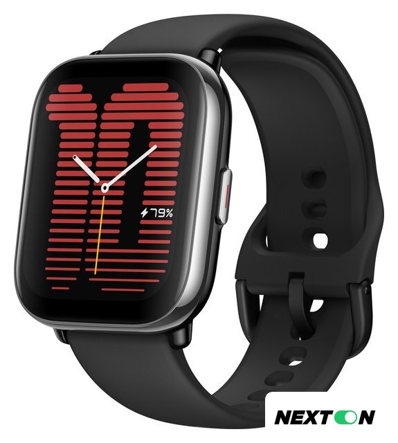 Умные часы Amazfit Active (полночный черный) - Изображение №1 — Интернет-магазин Nexton