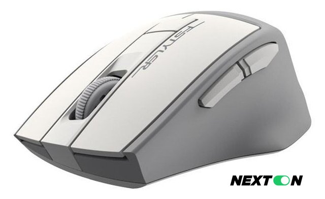 Мышь A4Tech Fstyler FG30S (серый/белый) - Изображение №3 — Интернет-магазин Nexton