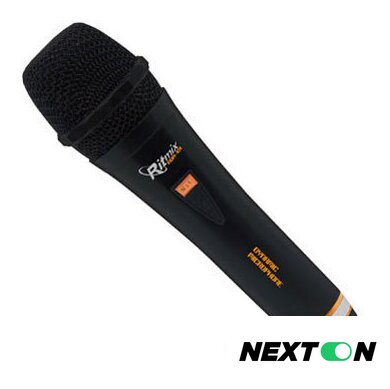 Проводной микрофон Ritmix RDM-131 (черный) - Изображение №1 — Интернет-магазин Nexton