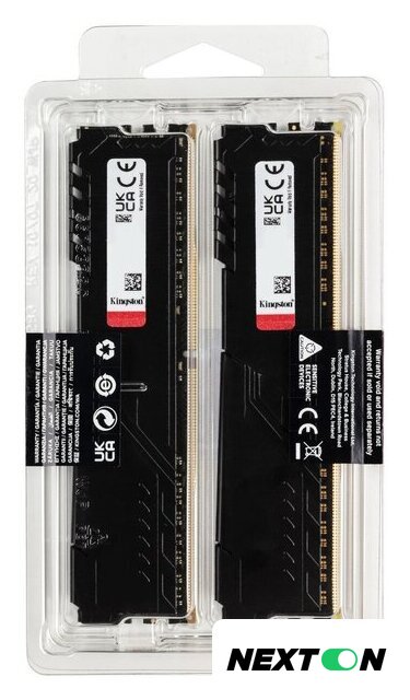 Оперативная память Kingston FURY Beast 2x32GB DDR4 PC4-28800 KF436C18BBK2/64 - Изображение №8 — Интернет-магазин Nexton