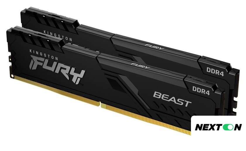 Оперативная память Kingston FURY Beast 2x32GB DDR4 PC4-28800 KF436C18BBK2/64 - Изображение №1 — Интернет-магазин Nexton