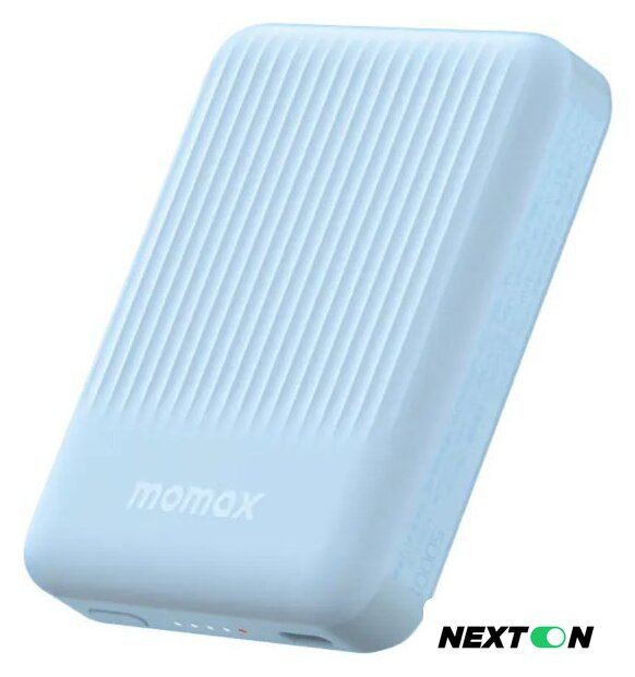 Внешний аккумулятор Momax Q.MAG Minimal IP122 5000mAh (голубой) - Изображение №1 — Интернет-магазин Nexton
