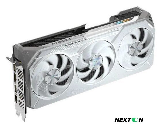Видеокарта Gigabyte Radeon RX 9070 XT Gaming OC Ice 16G GV-R907XGAMINGOCICE-16GD - Изображение №1 — Интернет-магазин Nexton