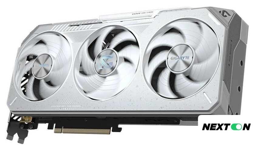 Видеокарта Gigabyte Radeon RX 9070 XT Gaming OC Ice 16G GV-R907XGAMINGOCICE-16GD - Изображение №4 — Интернет-магазин Nexton
