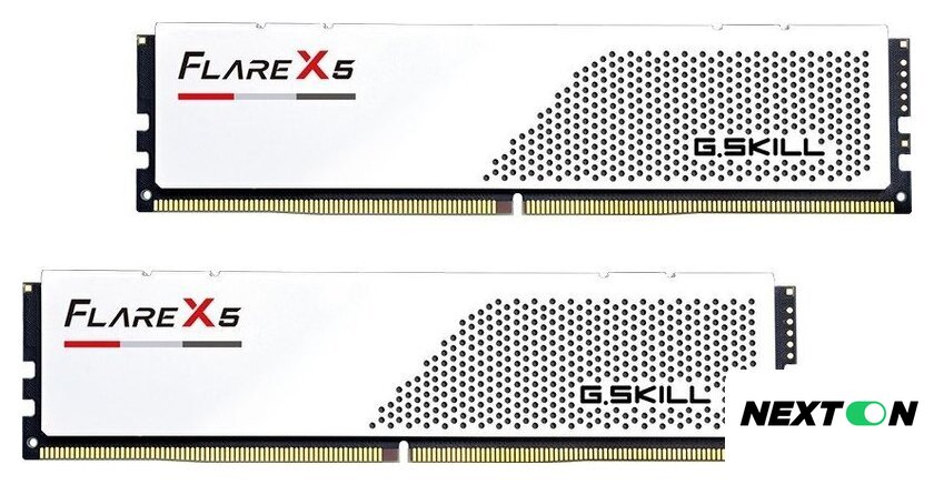 Оперативная память G.Skill Flare X5 2x32ГБ DDR5 6000 МГц F5-6000J2836G32GX2-FX5W - Изображение №3 — Интернет-магазин Nexton
