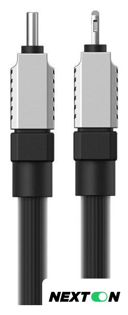Кабель Baseus CoolPlay Series USB Type-C - Lightning (1 м, черный) - Изображение №3 — Интернет-магазин Nexton