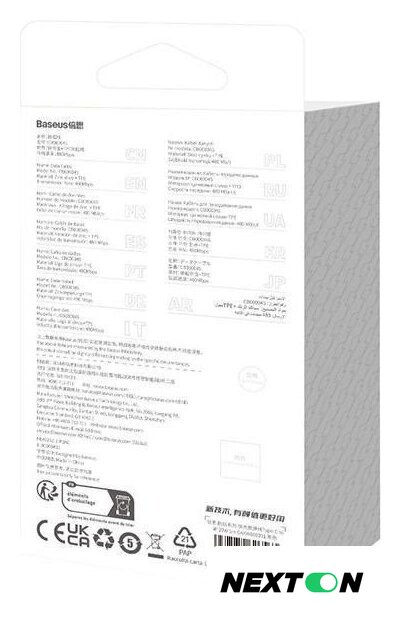 Кабель Baseus CoolPlay Series USB Type-C - Lightning (1 м, черный) - Изображение №8 — Интернет-магазин Nexton