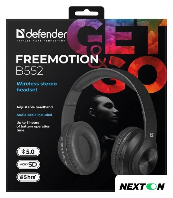Наушники Defender FreeMotion B552 - Изображение №6 — Интернет-магазин Nexton