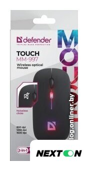 Мышь Defender Touch MM-997 (черный) - Изображение №4 — Интернет-магазин Nexton