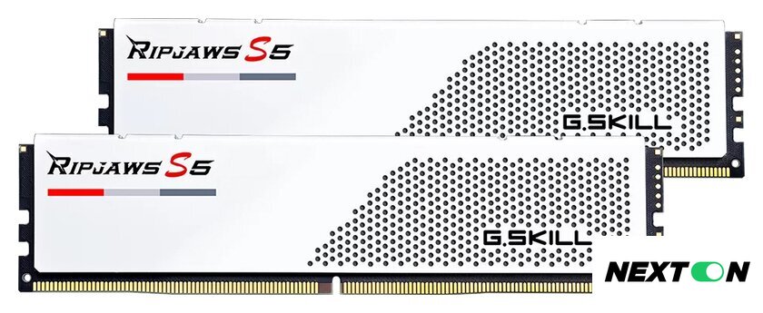 Оперативная память G.Skill Ripjaws S5 2x16ГБ DDR5 6000МГц F5-6000J3238F16GX2-RS5W - Изображение №1 — Интернет-магазин Nexton
