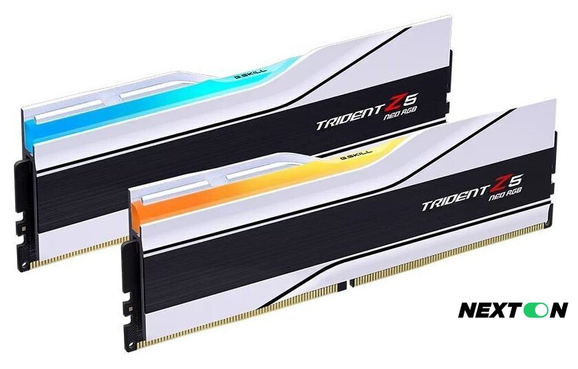 Оперативная память G.Skill Trident Z5 Neo RGB 2x32ГБ DDR5 6000МГц F5-6000J3036G32GX2-TZ5NRW - Изображение №2 — Интернет-магазин Nexton