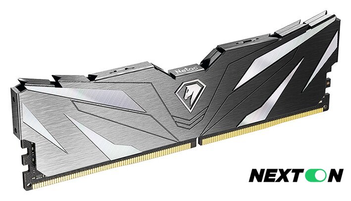 Оперативная память Netac Shadow II Black 8ГБ DDR4 3200МГц NTSWD4P32SP-08K - Изображение №4 — Интернет-магазин Nexton