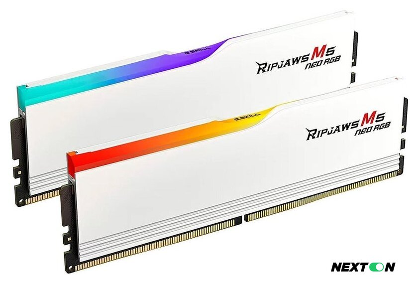 Оперативная память G.Skill Ripjaws M5 Neo RGB 2x16ГБ DDR5 6000 МГц F5-6000J2836G16GX2-RM5NRW - Изображение №2 — Интернет-магазин Nexton
