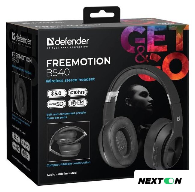 Наушники Defender FreeMotion B540 - Изображение №9 — Интернет-магазин Nexton