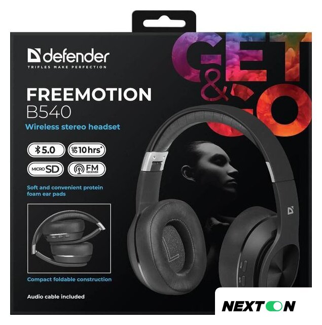 Наушники Defender FreeMotion B540 - Изображение №8 — Интернет-магазин Nexton