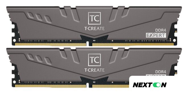 Оперативная память Team T-Create Expert OC10L 2x16ГБ DDR4 3200 МГц TTCED432G3200HC16FDC01 - Изображение №1 — Интернет-магазин Nexton