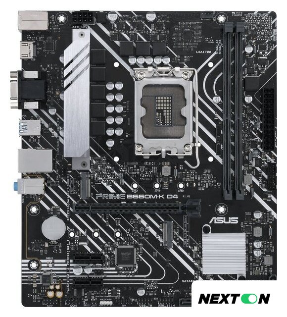 Материнская плата ASUS Prime B660M-K D4 - Изображение №1 — Интернет-магазин Nexton