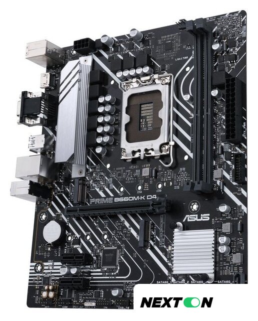 Материнская плата ASUS Prime B660M-K D4 - Изображение №3 — Интернет-магазин Nexton