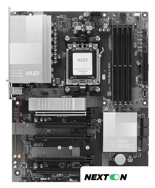 Материнская плата MSI Pro B840-P WiFi - Изображение №1 — Интернет-магазин Nexton
