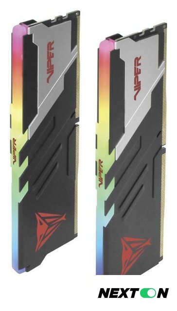 Оперативная память Patriot Viper Venom RGB 2x16ГБ DDR5 6800МГц PVVR532G680C34K - Изображение №5 — Интернет-магазин Nexton