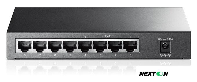 Неуправляемый коммутатор TP-Link TL-SF1008P - Изображение №4 — Интернет-магазин Nexton