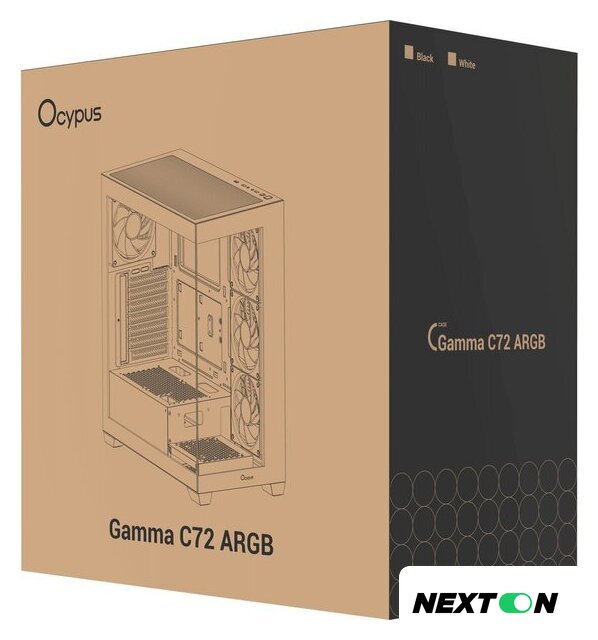 Корпус Ocypus Gamma C72 WH ARGB - Изображение №12 — Интернет-магазин Nexton