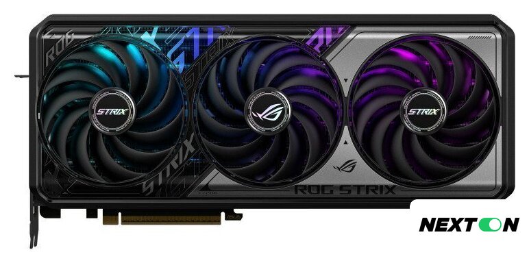 Видеокарта ASUS ROG Strix GeForce RTX 5070 Ti 16GB GDDR7 OC Edition ROG-STRIX-RTX5070TI-O16G-GAMING - Изображение №1 — Интернет-магазин Nexton