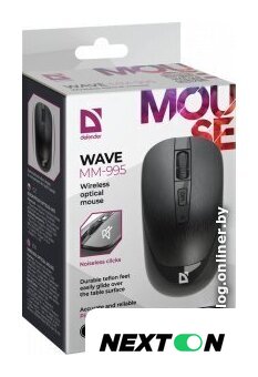 Мышь Defender Wave MM-995 (черный) - Изображение №6 — Интернет-магазин Nexton
