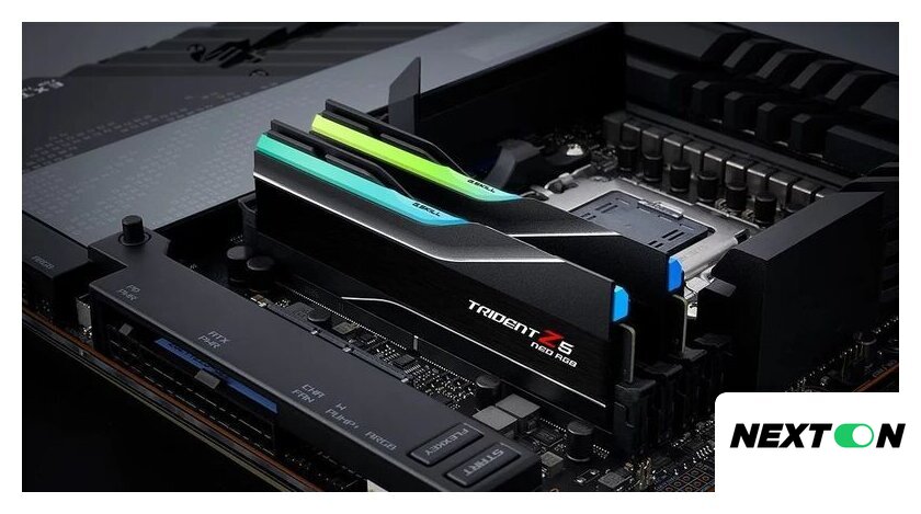 Оперативная память G.Skill Trident Z5 Neo RGB 2x16ГБ DDR5 6400МГц F5-6400J3239G16GX2-TZ5NR - Изображение №5 — Интернет-магазин Nexton