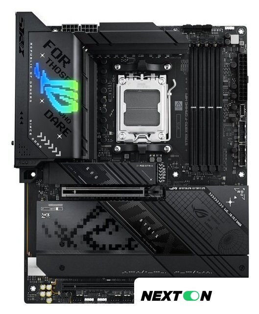 Материнская плата ASUS ROG Strix X870-F Gaming WiFi - Изображение №1 — Интернет-магазин Nexton