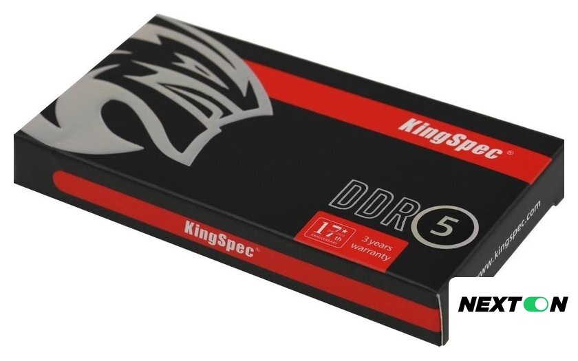 Оперативная память KingSpec 8ГБ DDR5 SODIMM 4800 МГц KS4800D5N11008G - Изображение №4 — Интернет-магазин Nexton