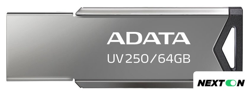 USB Flash ADATA UV250 64GB (серебристый) - Изображение №1 — Интернет-магазин Nexton