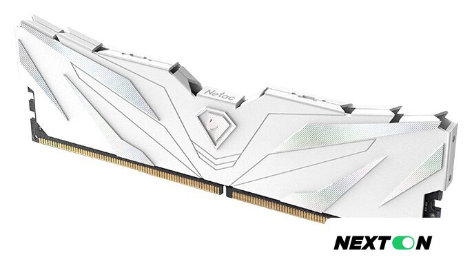 Оперативная память Netac Shadow II White 16ГБ DDR4 2666 МГц NTSWD4P26SP-16W - Изображение №5 — Интернет-магазин Nexton