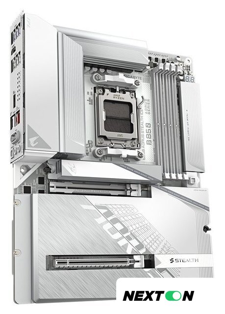 Материнская плата Gigabyte B850 Aorus Stealth Ice - Изображение №3 — Интернет-магазин Nexton