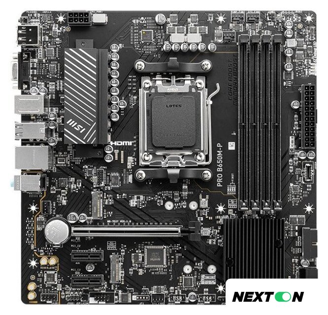 Материнская плата MSI Pro B650M-P - Изображение №1 — Интернет-магазин Nexton
