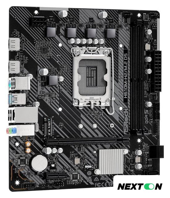 Материнская плата ASRock H610M-H2/M.2 D5 - Изображение №3 — Интернет-магазин Nexton